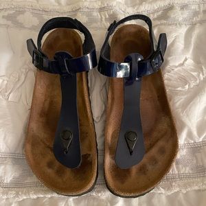 Birkenstock Patent Navy Kairo 39